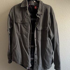 Men's Gray Utility Jacket